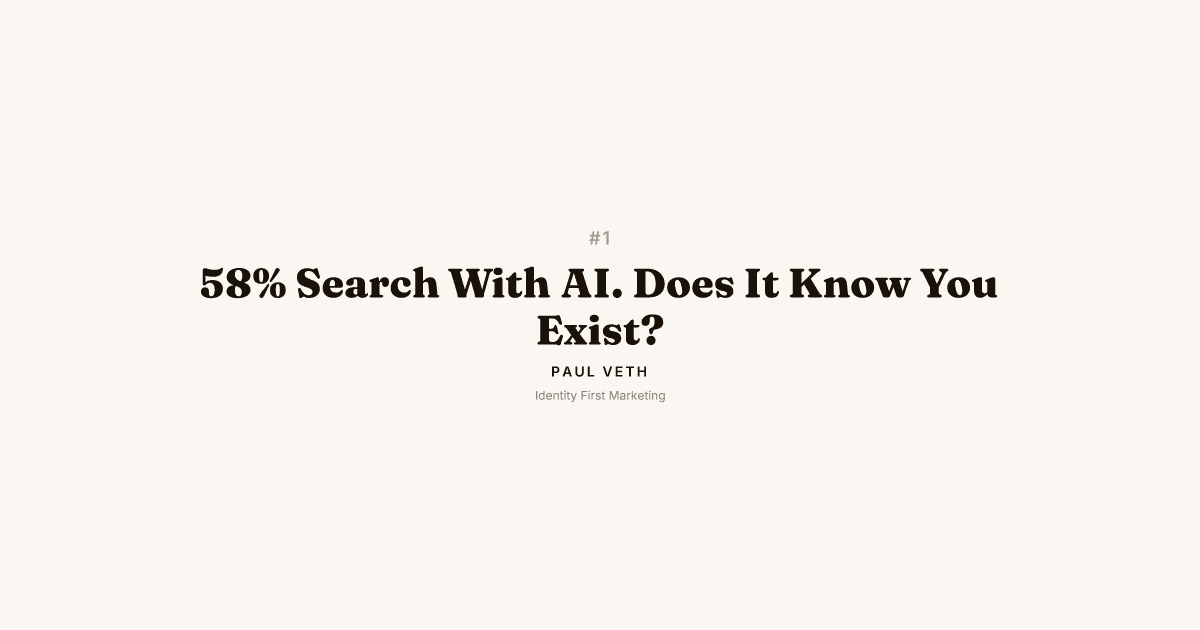 Why 58% of People Search With AI, Not Google