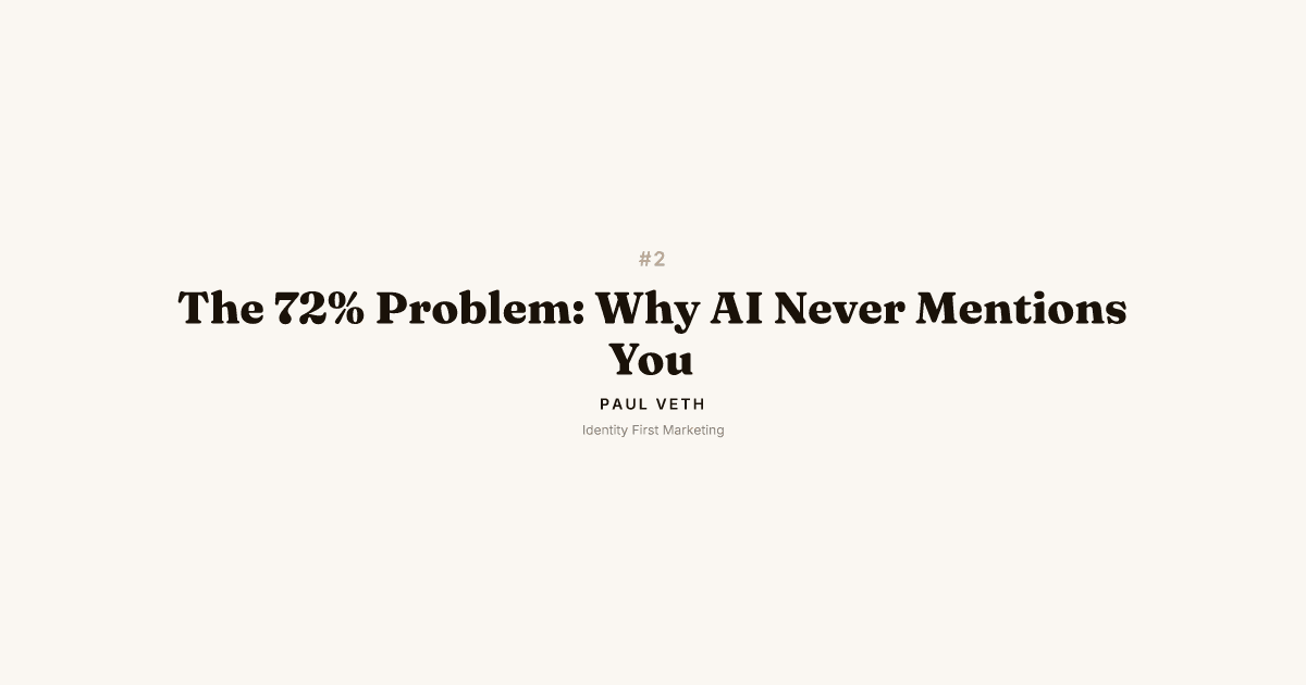 Why AI Ignores You (And How to Fix It)